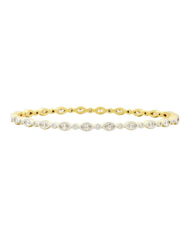 Fleur Bloom Petal Hinge Bracelet